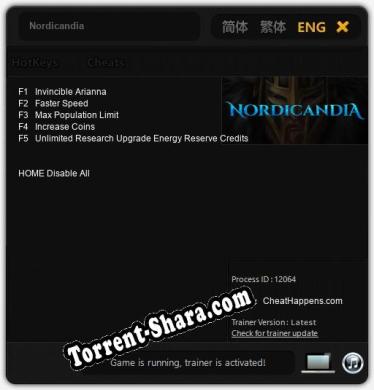 Nordicandia: Трейнер +5 [v1.4]