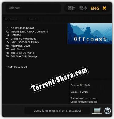 Offcoast: Читы, Трейнер +9 [FLiNG]