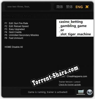 one two three, four,: ТРЕЙНЕР И ЧИТЫ (V1.0.45)