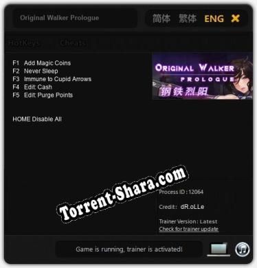 Original Walker Prologue: ТРЕЙНЕР И ЧИТЫ (V1.0.99)