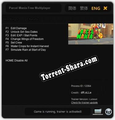 Parcel Mania Free Multiplayer Madness: Трейнер +7 [v1.4]