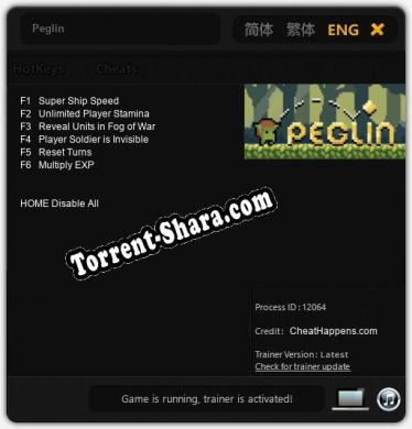 Peglin: Трейнер +6 [v1.5]