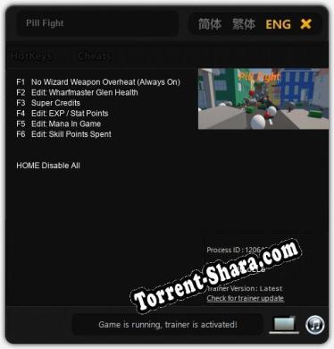 Pill Fight: Трейнер +6 [v1.9]
