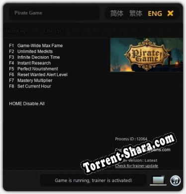 Трейнер для Pirate Game [v1.0.9]
