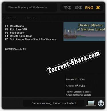 Pirates Mystery of Skeleton Island: Читы, Трейнер +5 [dR.oLLe]