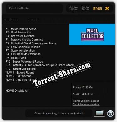 Pixel Collector: ТРЕЙНЕР И ЧИТЫ (V1.0.36)