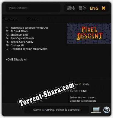 Pixel Descent: Трейнер +7 [v1.8]