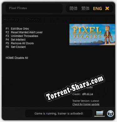 Pixel Pirates: ТРЕЙНЕР И ЧИТЫ (V1.0.25)