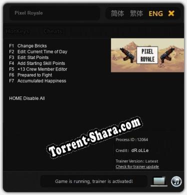 Pixel Royale: ТРЕЙНЕР И ЧИТЫ (V1.0.50)