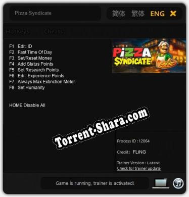 Pizza Syndicate: Читы, Трейнер +8 [FLiNG]