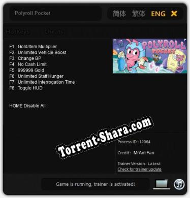 Polyroll Pocket: Читы, Трейнер +8 [MrAntiFan]