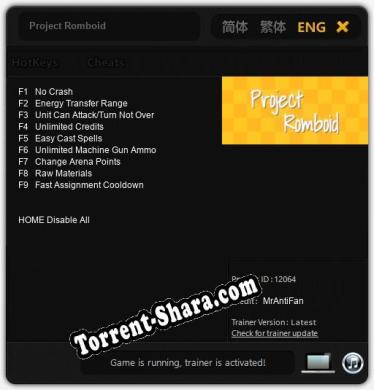 Project Romboid: ТРЕЙНЕР И ЧИТЫ (V1.0.82)