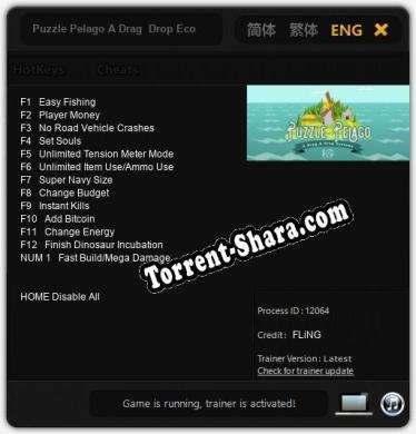 Puzzle Pelago A Drag  Drop Economy: Трейнер +13 [v1.8]