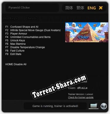 Pyramid Clicker: Трейнер +9 [v1.3]