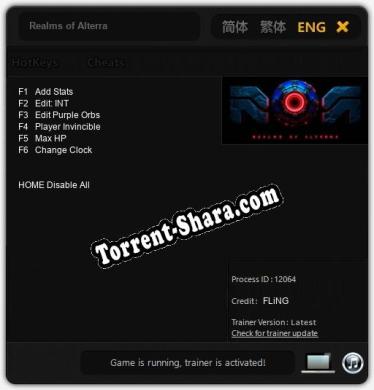 Realms of Alterra: Трейнер +6 [v1.4]