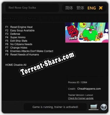 Red Nose Guy Suika: ТРЕЙНЕР И ЧИТЫ (V1.0.26)