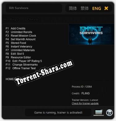 Rift Survivors: Читы, Трейнер +12 [FLiNG]