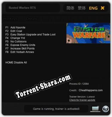 Rusted Warfare RTS: Читы, Трейнер +8 [CheatHappens.com]