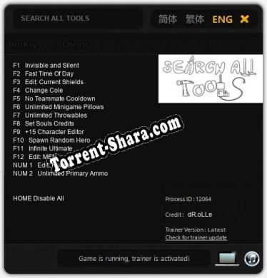 SEARCH ALL TOOLS: Трейнер +14 [v1.6]