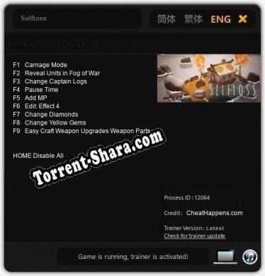 Трейнер для Selfloss [v1.0.2]