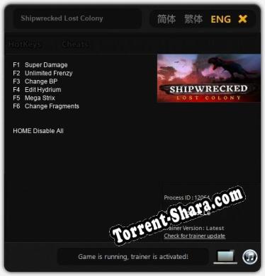 Shipwrecked Lost Colony: Трейнер +6 [v1.3]