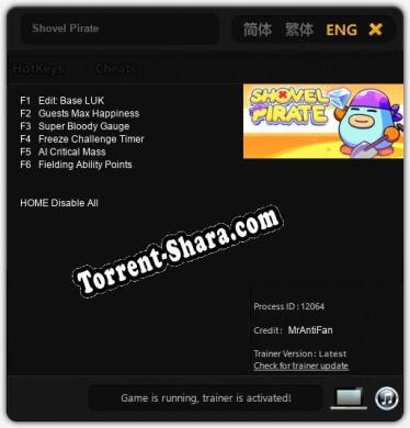 Shovel Pirate: Читы, Трейнер +6 [MrAntiFan]