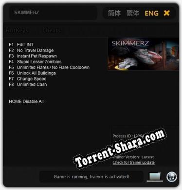 SKIMMERZ: Читы, Трейнер +8 [FLiNG]