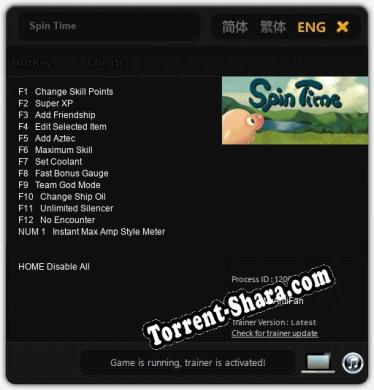 Spin Time: Читы, Трейнер +13 [MrAntiFan]