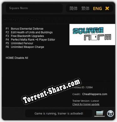 Square Norm: Читы, Трейнер +6 [CheatHappens.com]
