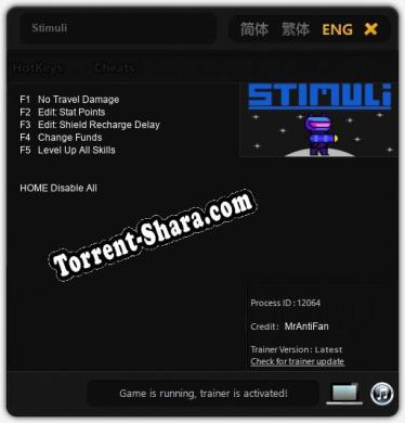 Stimuli: Трейнер +5 [v1.2]