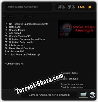 Strike Master Apocalypse: ТРЕЙНЕР И ЧИТЫ (V1.0.49)
