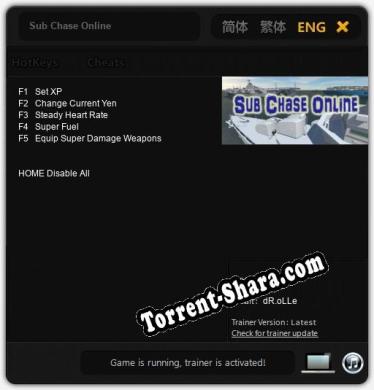 Sub Chase Online: ТРЕЙНЕР И ЧИТЫ (V1.0.48)
