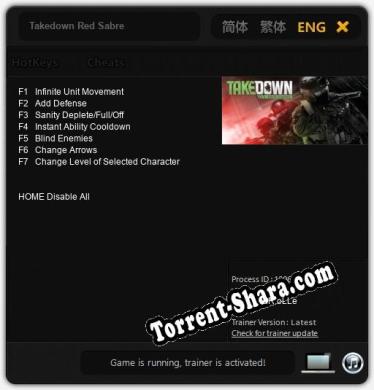 Takedown Red Sabre: Читы, Трейнер +7 [dR.oLLe]