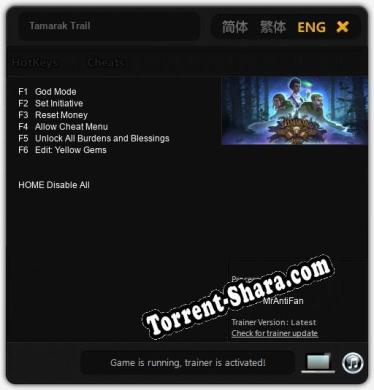 Tamarak Trail: Читы, Трейнер +6 [MrAntiFan]