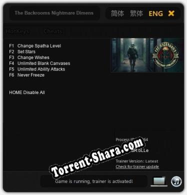 The Backrooms Nightmare Dimension: Читы, Трейнер +6 [dR.oLLe]