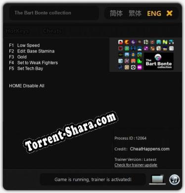 Трейнер для The Bart Bonte collection [v1.0.6]