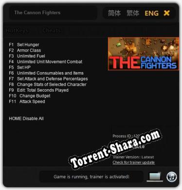 The Cannon Fighters: Трейнер +11 [v1.3]