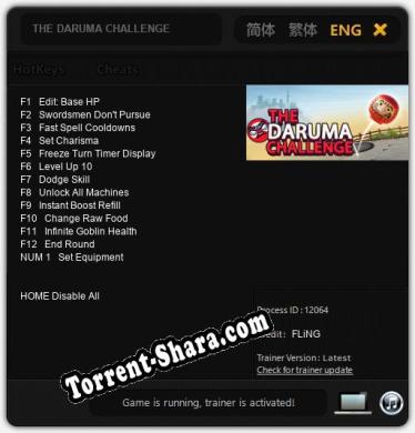 THE DARUMA CHALLENGE: Читы, Трейнер +13 [FLiNG]
