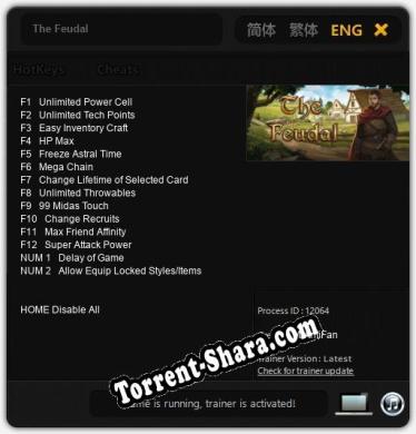 The Feudal: Читы, Трейнер +14 [MrAntiFan]