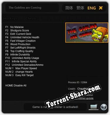 The Goblins are Coming: Читы, Трейнер +15 [CheatHappens.com]