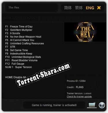 The Hex: Читы, Трейнер +13 [FLiNG]