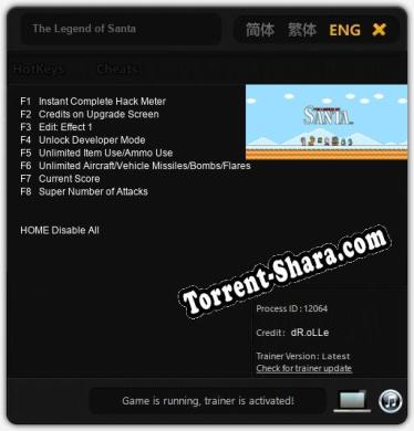 The Legend of Santa: Читы, Трейнер +8 [dR.oLLe]