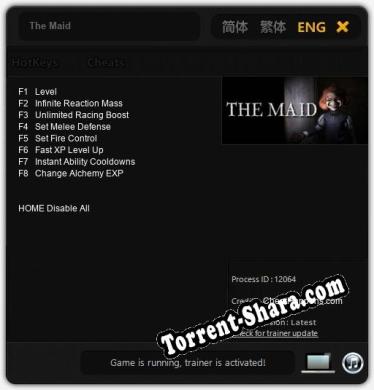 The Maid: Читы, Трейнер +8 [CheatHappens.com]