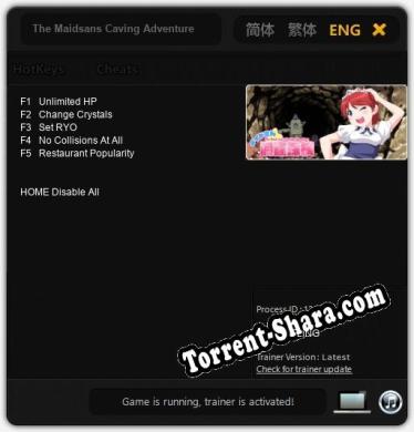 Трейнер для The Maidsans Caving Adventure メイドさん洞窟探検 - [v1.0.2]
