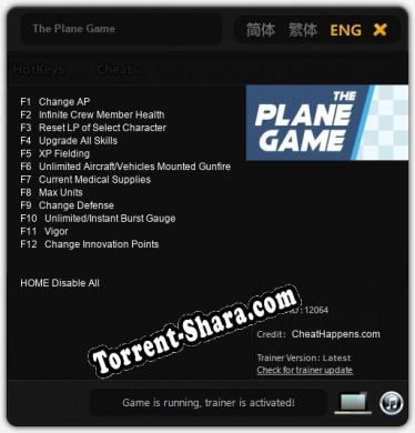 The Plane Game: Трейнер +12 [v1.8]