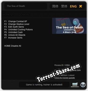 Трейнер для The Sea of Death [v1.0.2]