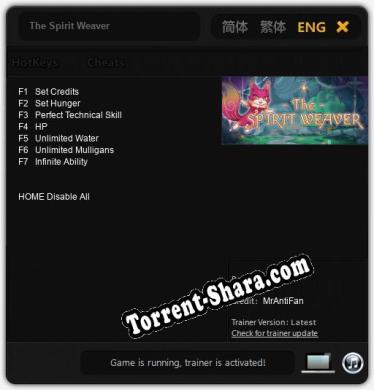 The Spirit Weaver: Трейнер +7 [v1.3]