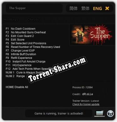The Supper: Читы, Трейнер +14 [dR.oLLe]