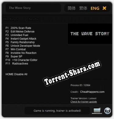 Трейнер для The Wave Story [v1.0.6]
