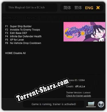 Трейнер для This Magical Girl is a B☆tch [v1.0.7]